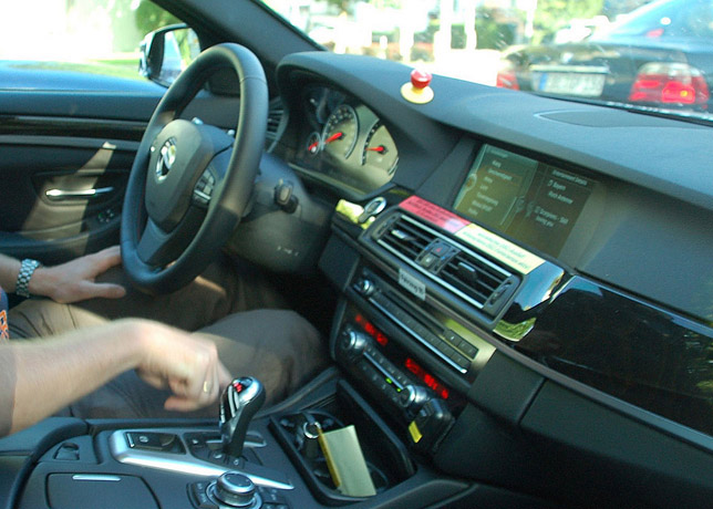 BMW F10 M5 interior