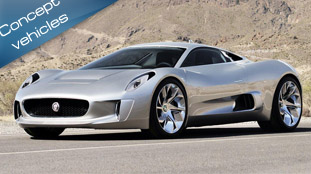 Jaguar C-X75 Concept unveiled at the Paris Motor Show