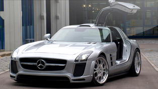 fab-design showcases exclusively bold sls amg
