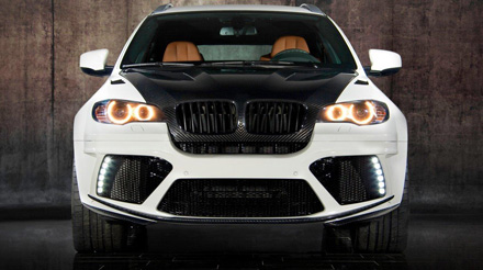 mansory bmw x6 m - power over vision