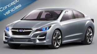 impreza concept - the bright design star of subaru