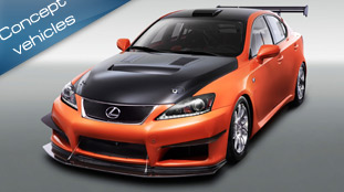 Lexus IS-F sports concepts at Tokyo Saloon