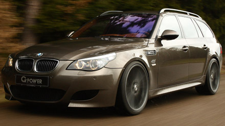 bmw m5 g-power hurricane rs touring