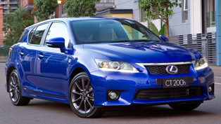 Lexus CT 200h Australian sales start