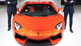 Lamborghini Aventador LP 700-4 at Auto Shanghai 2011
