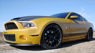 geigercars ford mustang shelby gt640 golden snake