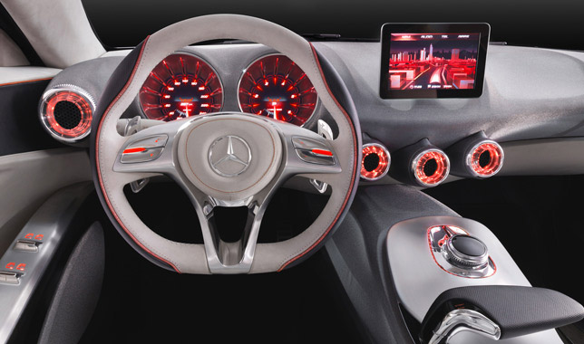 mercedes a class interior. Mercedes-Benz Concept A-Class