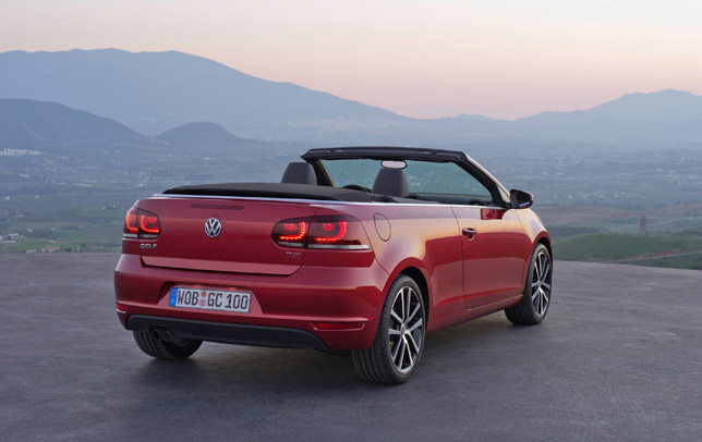 2012 vw golf vi cabriolet