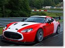 Aston Martin V12 Zagato at the Nurburgring