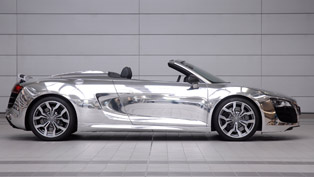 Audi R8 V10 Spyder Chrome
