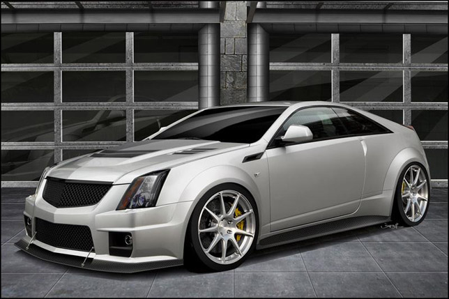 2012 Hennessey Twin Turbo V1000 CTS-V Coupe Frontside