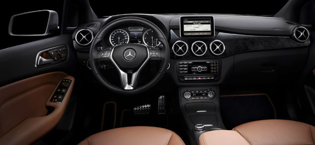 2012 Mercedes-Benz B-Class Interior Dashboard