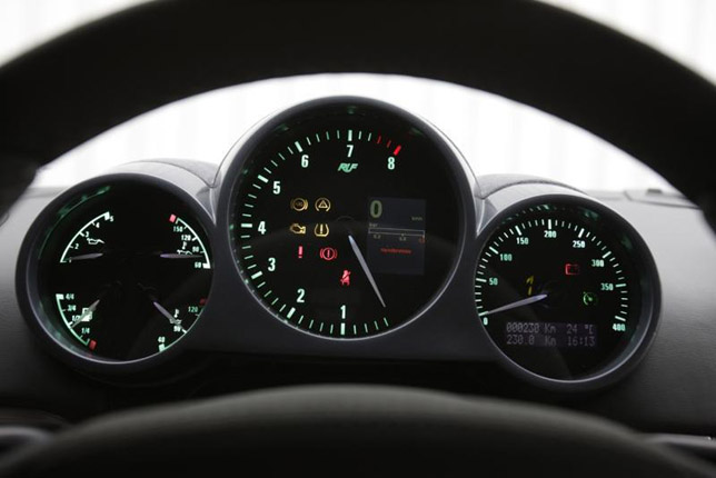 2012 RUF CTR3 Gauges