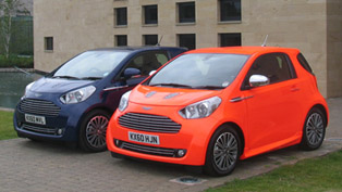 aston martin cygnet at the 2011 bridgestone eco-rally