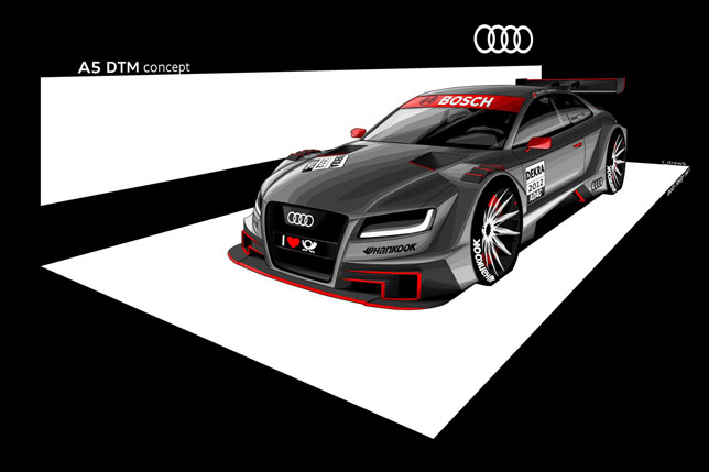 Audi A5 DTM Concept front