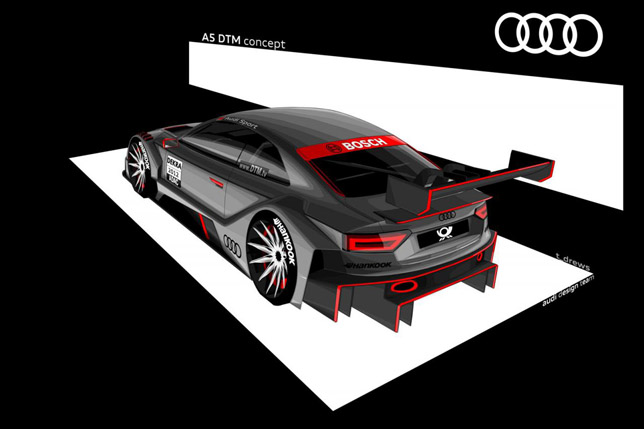 Audi A5 DTM Concept Rear