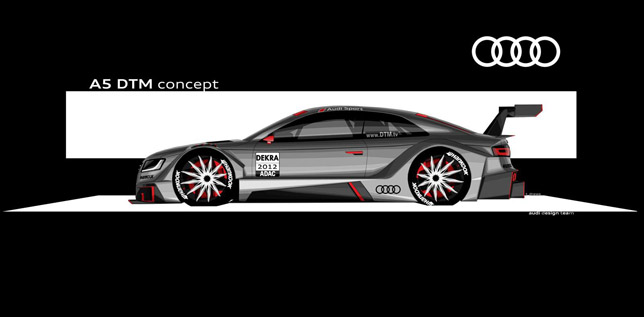 Audi A5 DTM Concept side