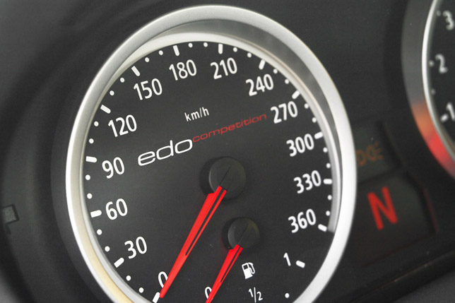 Edo BMW M5 E60 Dark Edition Speedometer
