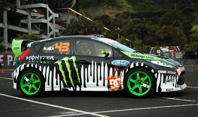 Ken Block Ford Fiesta Ken Block at the 2011 GoodWood Festival of Speed