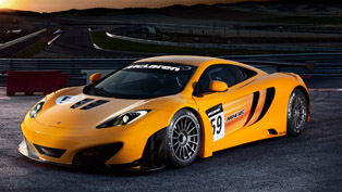 Three McLaren MP4-12C GT3 race cars at Spa-Francorchamps