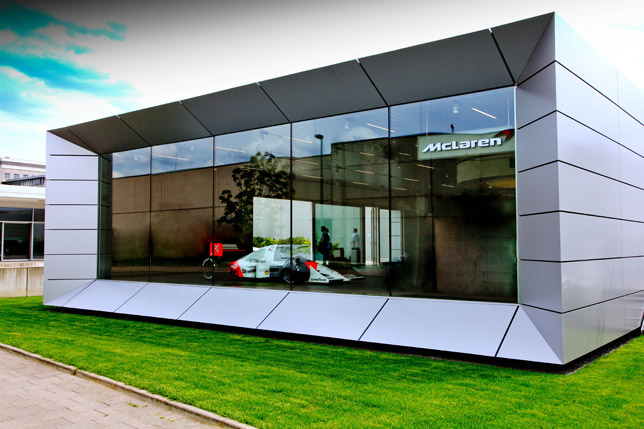 McLaren's First Showroom in Germany Outside