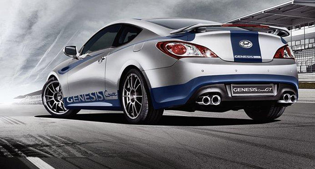Hyundai Genesis Coupe GT Limited Edition RearSide