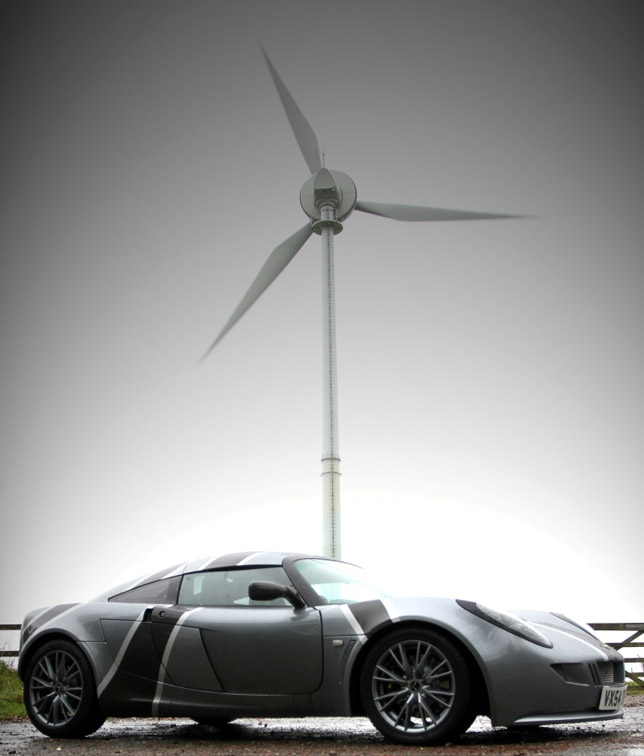 Nemisis Electric Sports Car Side