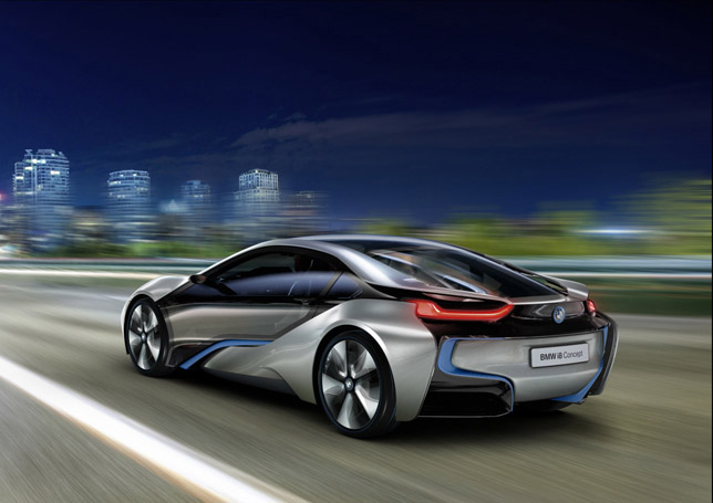 BMW i8 Concept Rear