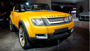 land rover defender concept dc100 in frankfurt
