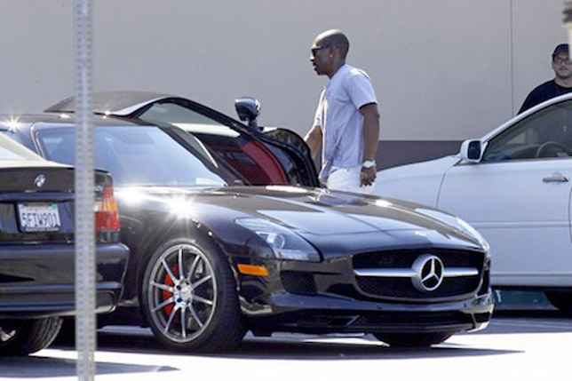 Eddie Murphy Mercedes SLS AMG