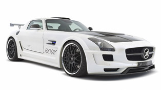 hamann hawk mercedes sls amg white
