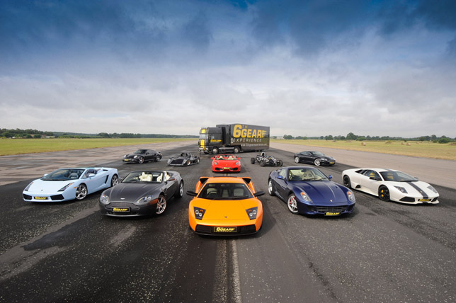 Selection of Supercars