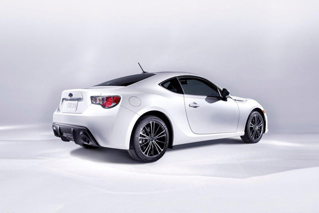 The new Subaru BRZ Rear
