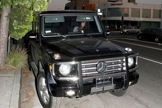 Megan Fox Mercedes GL 320