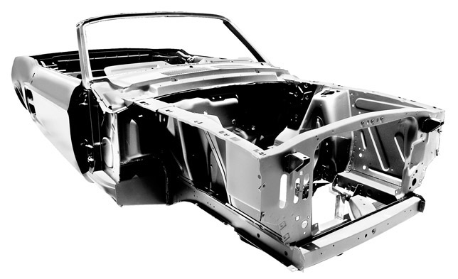 Ford Mustang Convertible body shell (1967)