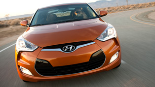 hyundai veloster with a good design award