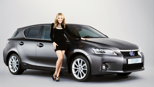 kylie minogue and the lexus ct 200h
