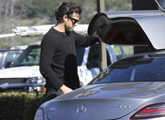 Patrick Dempsey - Mercedes SLS AMG