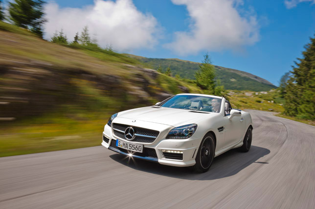 Mercedes slk 55 amg 2012 review