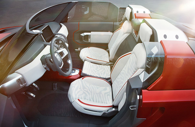 Land Rover Defender Concept 100 Sport Interior