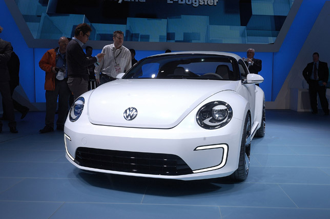 Volkswagen E-Bugster Concept at 2012 NAIAS in Detroit