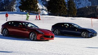 alonso and massa's ferrari way of skiing