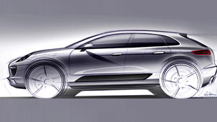2013 porsche macan [sketch]