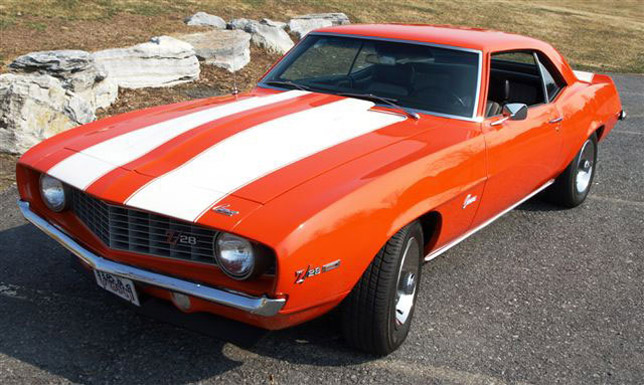 1969 Chevrolet Camaro Hugger Orange