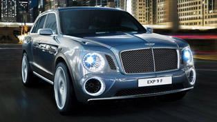 2012 Bentley EXP 9 F SUV Concept to be revealed in Geneva