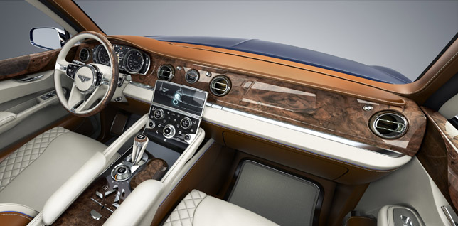 2012 Bentley EXP 9 F SUV Concept Interior