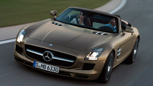 Mercedes-Benz SLS AMG Roadster [HD video] - 0-327 km/h