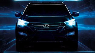 new teaser images of 2013 hyundai santa fe