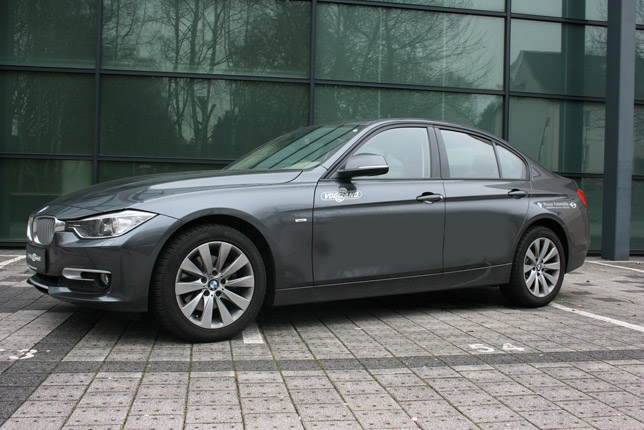 BMW F30 with Vogtland springs