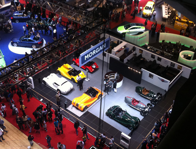 The Morgan Stand at the 2012 Geneva Motor Show